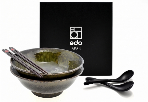 Komplet misek Ramen - Midori-kaze 22x9 cm 1100ml BOX główne