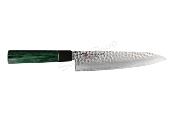 Nóż Kasumi KURO Gyuto 210 mm Midori