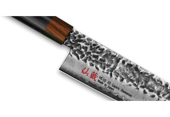 Senzo Wood nóż Yanagi Sashimi 210 plus pochwa.