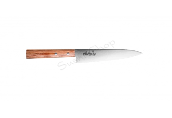 Nóż Masahiro Sankei uniwersalny 150 mm brązowy