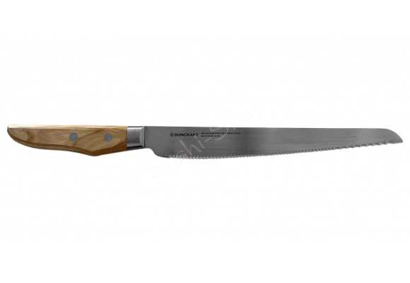 Nóż Suncraft Seseragi do pieczywa 223 mm