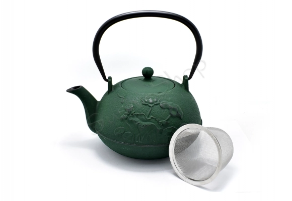 Dzbanek żeliwny do herbaty Midori no hana 1300ml