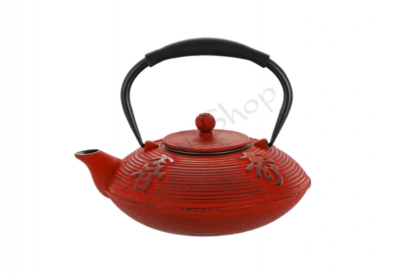 Dzbanek żeliwny do herbaty Red Kanji 800ml