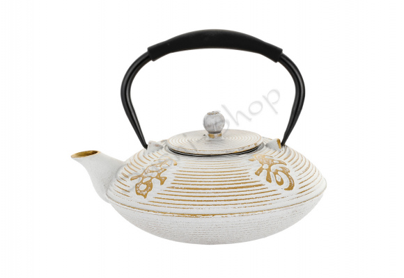 Dzbanek żeliwny do herbaty White Kanji 800ml