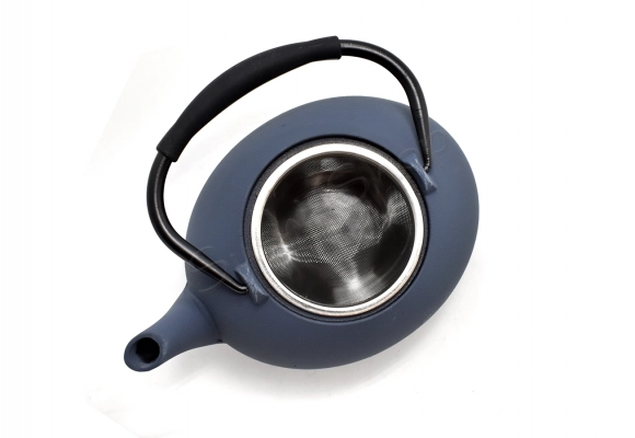 Dzbanek żeliwny do herbaty Sumuzu Blue 800ml