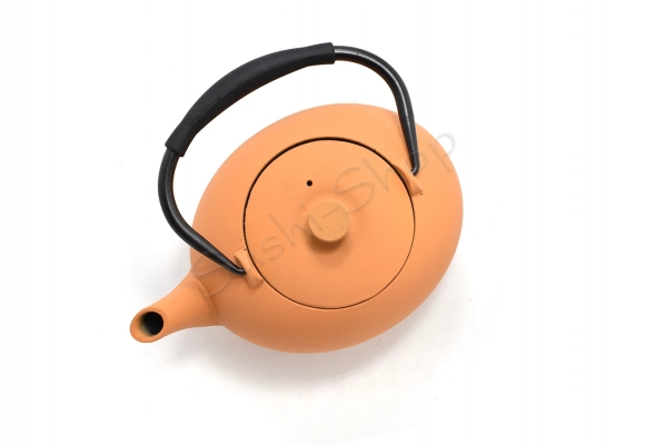 Dzbanek żeliwny do herbaty Sumuzu Yellow 800ml