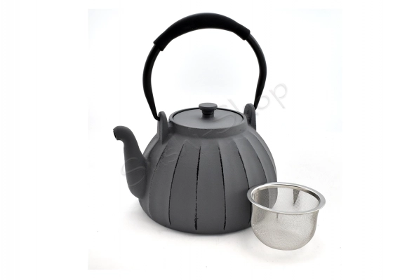 Dzbanek żeliwny do herbaty Kaga Grey 600ml