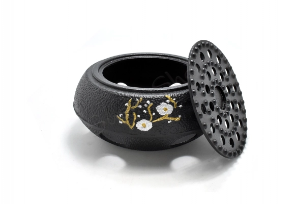 Podgrzewacz żeliwny Hana Black 11 cm