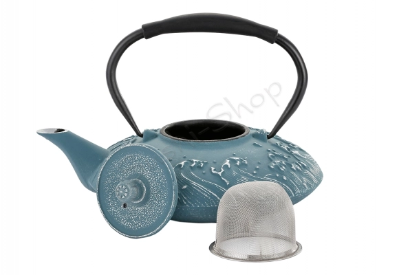 Dzbanek żeliwny do herbaty Nami-Midori 800ml