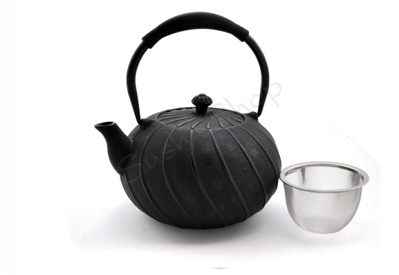Dzbanek żeliwny do herbaty Pitchi Black 1200ml