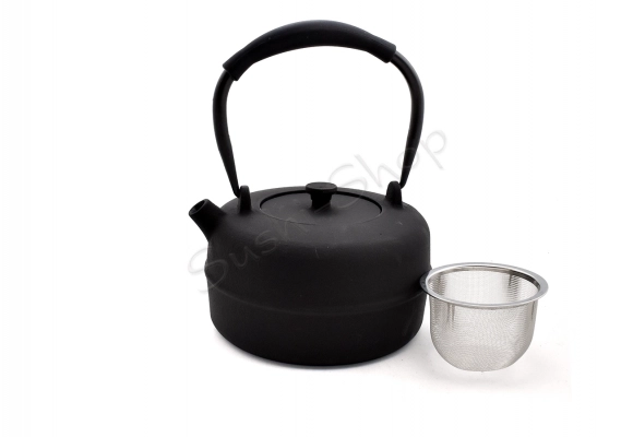 Dzbanek żeliwny do herbaty Sumuzu Black 800ml