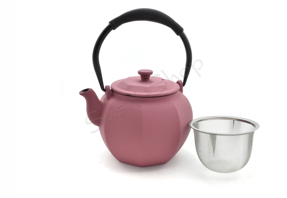 Dzbanek żeliwny do herbaty Usui pinku 750ml