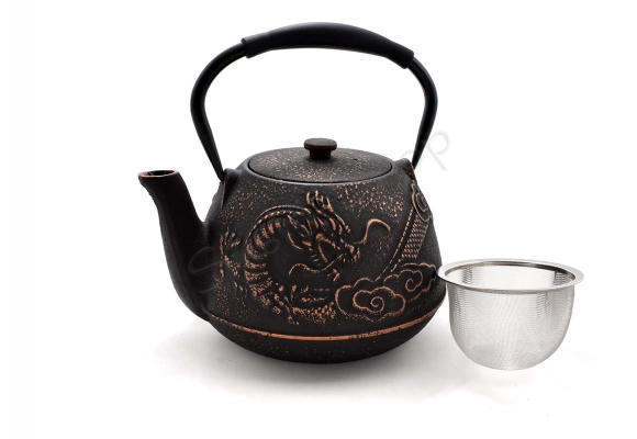 Dzbanek żeliwny do herbaty Dragon 1200ml