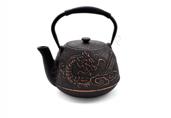 Dzbanek żeliwny do herbaty Dragon 1200ml