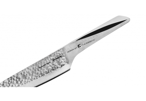 Nóż Chroma typ 301 transzer - nóż do mięsa młotkowany 193